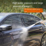 Household Car Washing Artifact High-pressure Water Pipe Hose Storage Set Connected With Tap Grab Nozzle Garden Yard Watering Flowers Vegetables H5 Water Gun 15m Water Pipe Storage Set