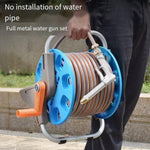 Household Car Washing Artifact High-pressure Water Pipe Hose Storage Set Connected With Tap Water Grab Nozzle Garden Yard Watering Flowers Watering Vegetables H5 Water Gun 40m Water Pipe Storage Set