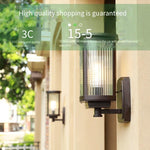 Solar Wall Lamp Outdoor Waterproof Courtyard Lamp Outdoor Gate Garden Villa Household LED Induction Lamp