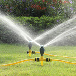 Automatic Sprinkler 360 Degree Rotation Garden Watering Vegetable Watering Sprinkler Horticultural Irrigation Flower Greening Sprinkler Set 4 Points