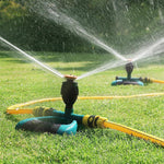 Water Automatic Rotary Sprinkler 360 Degree Two-way Lawn Garden Sprinkler Horticultural Vegetable Irrigation Agricultural Sprinkler Series Set 4 Points