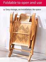 Rocking Chair Adult Rocking Reclining Household Balcony Leisure Bamboo Adult Nap Lazy Simple Elderly Carefree Chair [short] Narrow Belt Rocking Chair