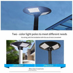 Solar Lamp Landscape Courtyard Lamp Villa Garden Atmosphere Lamp Lawn Lamp Community Square Lamp 4m Vertical Pole Solar Street Lamp 150w