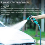 Car Washing Artifact High-pressure Water Gun Grab Set Hose Water Pipe Storage Rack Flushing Pump Head Garden Watering Household Tools Xl4 Blue Water Pipe Truck 16m Set