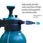 Domestic Air Pressure Watering Pot 2L Wash Car High-pressure Spray Kettle Horticultural Spray Disinfectant Sprayer High Pressure Thickening Blue Green