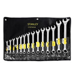 14 Piece Set Box Spanner  Dual Purpose Wrench Set 8-24 Open End Spanner Box Spanner