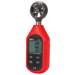 UNI-T Mini Digital Anemometer Wind Speed and Temperature Tester Outdoor Wind Speed Meter with LCD Backlight Low Battery Indication