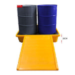 Anti Leakage Tray Slope Platform 120 * 80 * 30cm Hazardous Chemicals Tray Auxiliary Tray